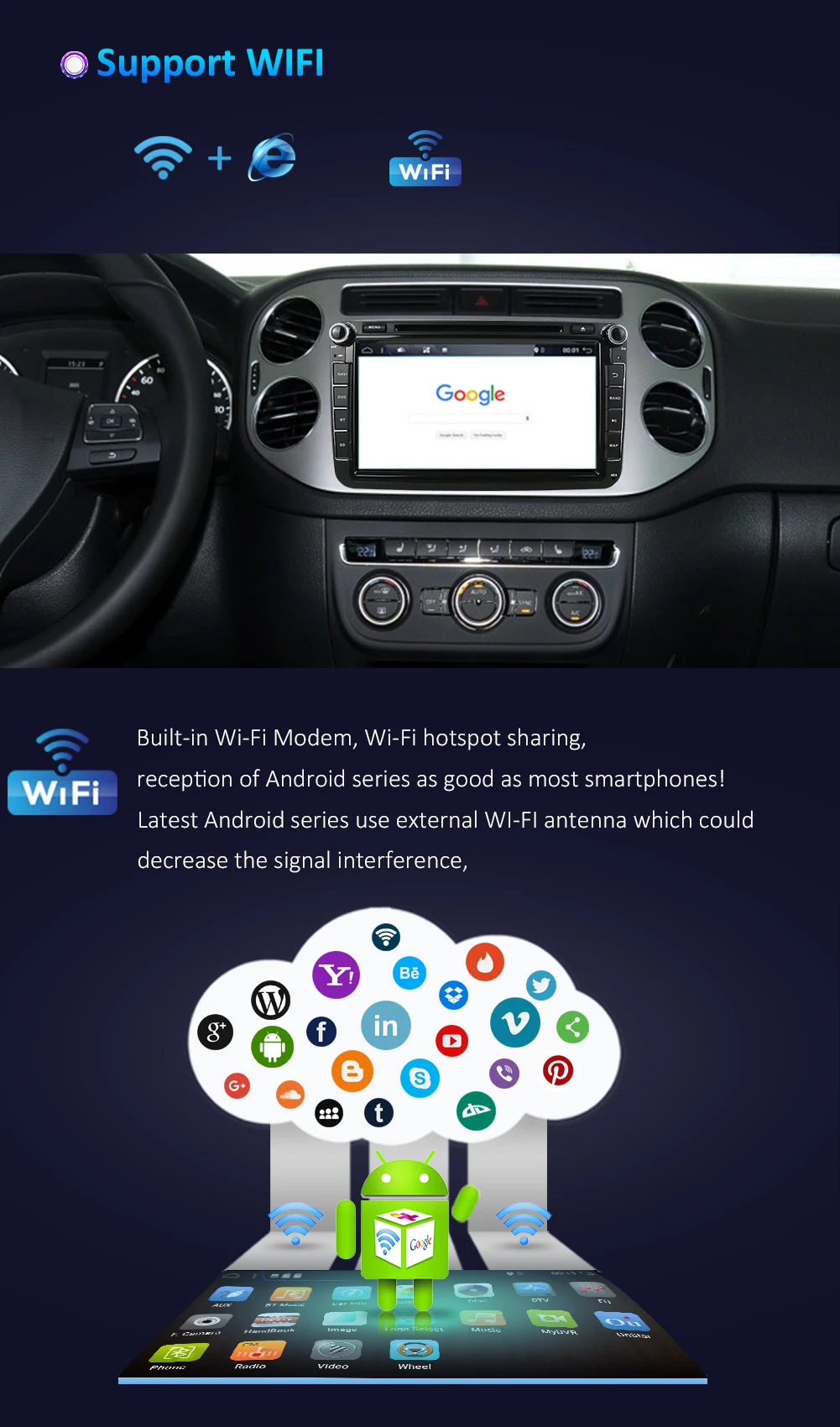 2 DIN Android 9,0 автомобильный DVD для Volkswagen GOLF MK5 MK6 PASSAT B6 POLO SKODA Fabia gps навигация Радио USB/SD PC Canbus карта 4+ 64G