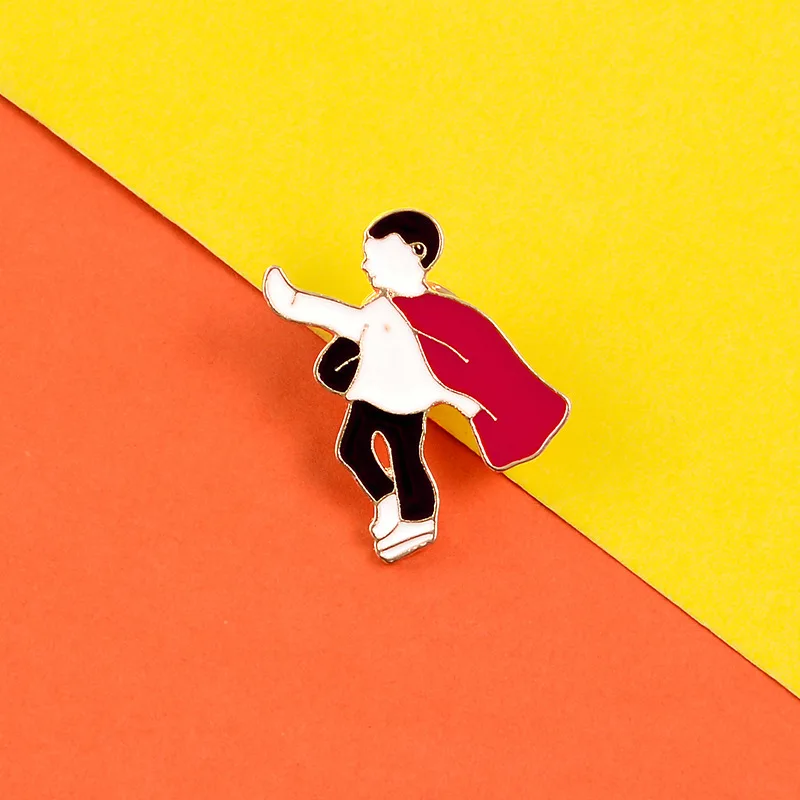 Милый мультфильм Питер Пэн капает масляной краской сплав высокого качества