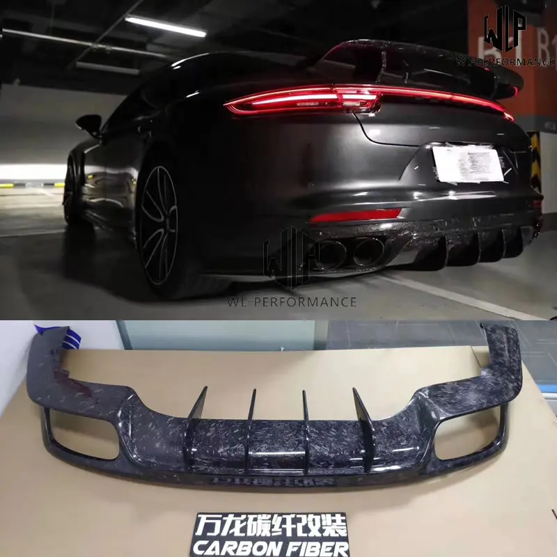 Новинка 971 высокое качество Углеволокно/кованый карбоновый диффузор заднего