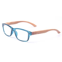 henotin reading glasses spring hinge men and women eyeglasses with simple wood grain mirror legs decorative eyewear hd reader