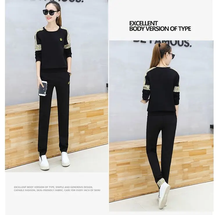 Pants and Top Set for Women's Women's Winter Suit Outfit Tracksuit Sportswear Co-ord Set Plus Size Large Print Clothing