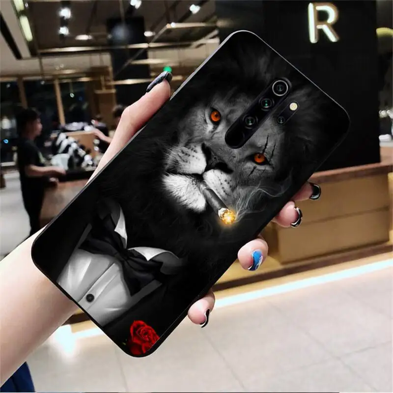 Мужской костюм рубашка галстук черный телефон чехол для Redmi Note 8 8A 8T 7 6 6A 5 5A 4 4X 4A Go Pro