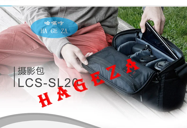 

New For Sony LCS-SL20 camera bag micro single A6000 A6100 AX100E CX900 A9 photography inner bag backpack