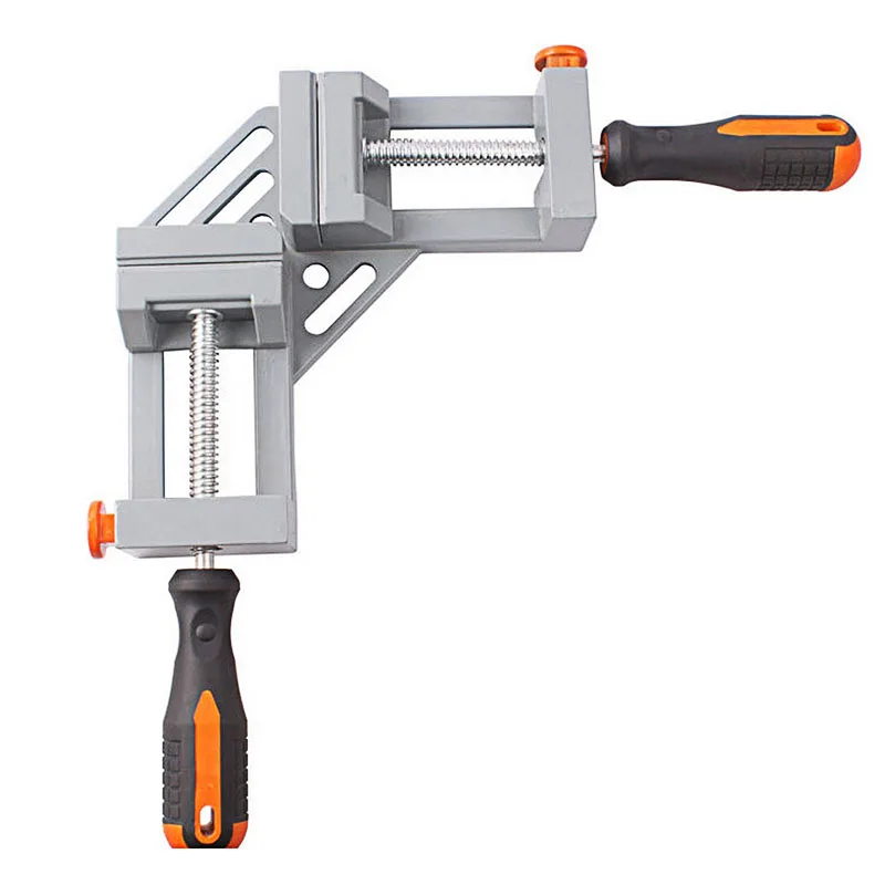 Прямоугольный зажим 90 градусов для деревообработки ручка из алюминиевого сплава