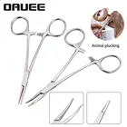 Гемостатические щипцы из нержавеющей стали, щипцы с изогнутымпрямым наконечником, рыболовные фиксирующие плоскогубцы, резак для эпиляции, ручные инструменты для Эпиляции