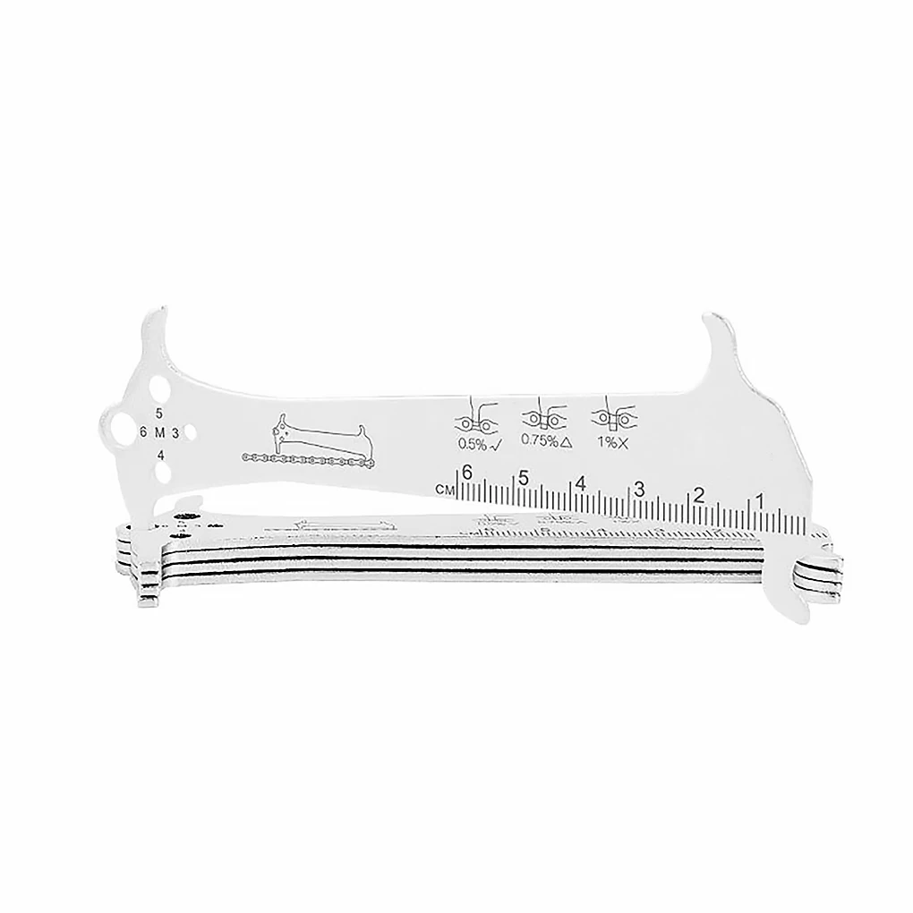 

3 in 1 Bike Chain Wear Ruler Stainless Steel Repairing Bicycle Chain Measuring Gauge