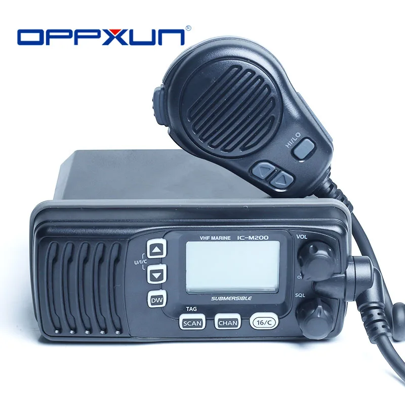 

ICOM-IC-M200 Icm200 Waterproof Very High Frequency Marine Submersible, 25W Interphone, Two-Way Ship Scanner, Vehicular