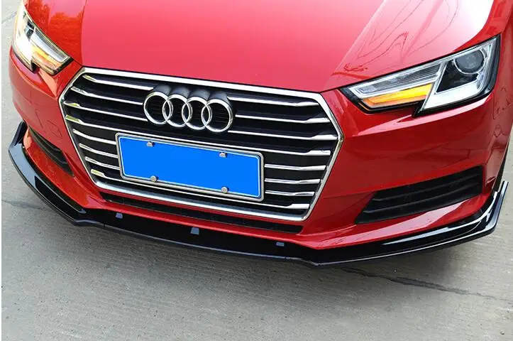 Для AUDI A4 Задний Спойлер ABS задний передний бампер диффузор защитные бамперы для