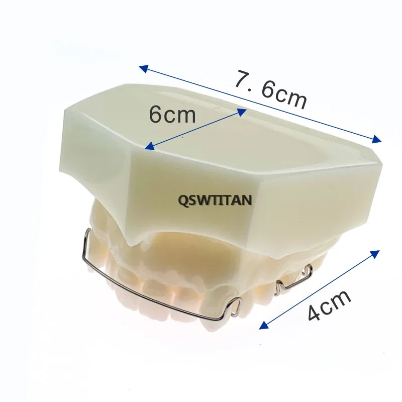 Фиксатор Hawley модель зубов бионатор съемный для стоматологии студенты обучение |