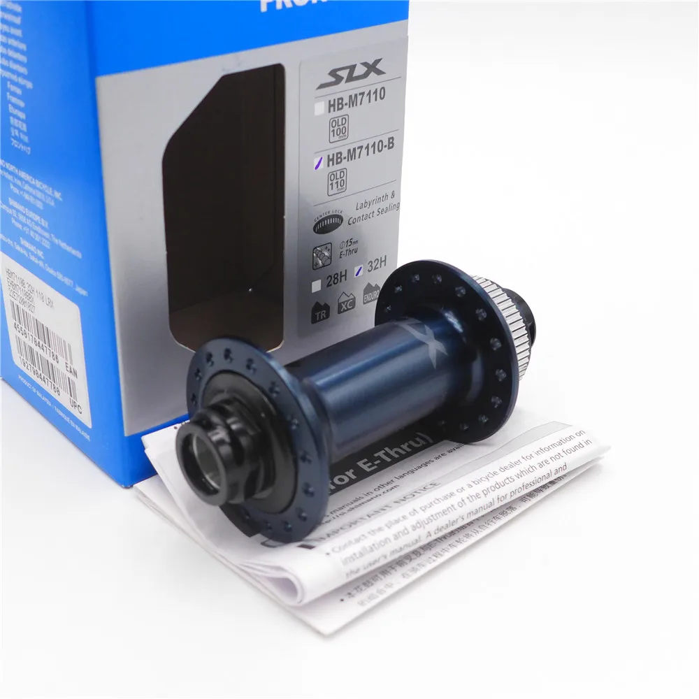 Передний центральный замок для горного велосипеда SHIMANO SLX HB-M7110 | Спорт и