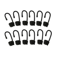 pack of 12 pieces durable steel wire end hooks for 6mm diameter kayak canoe