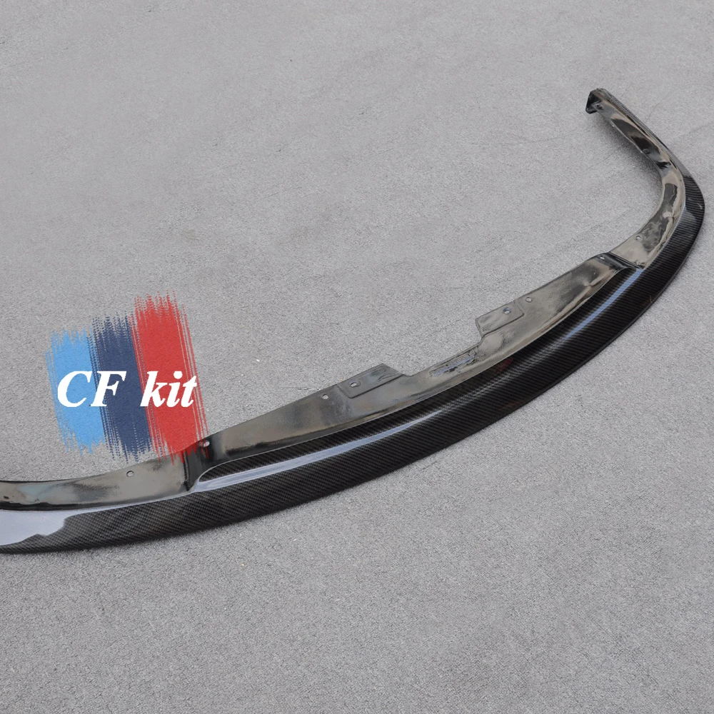 CF комплект из настоящего углеродного волокна, передний спойлер для Subaru IMPREZA 2006, автомобильный Стайлинг, бампер, комплект для кузова