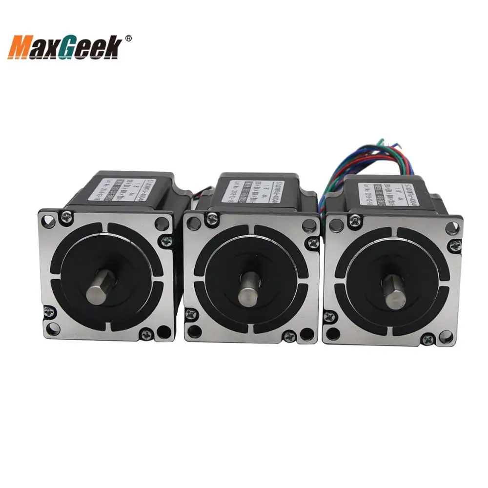 Maxgeek MACH3 USB 3 Axis CNC Kit TB6560 плата драйвера шагового двигателя + шт. Nema23 шаговый