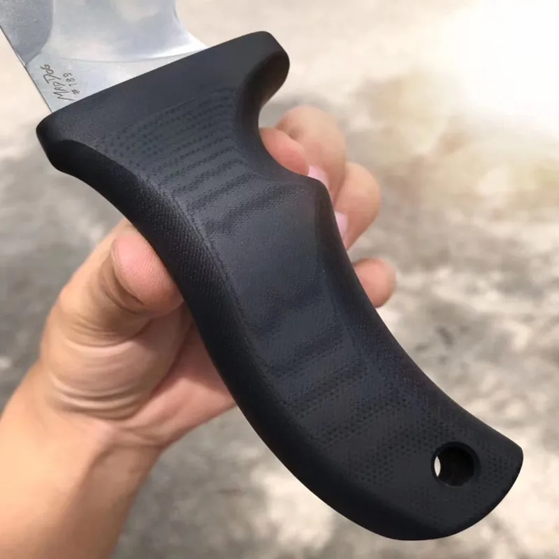 Охота Ножи Отдых на природе для выживания 61Hrc атласная VG 10 Сталь ручка из