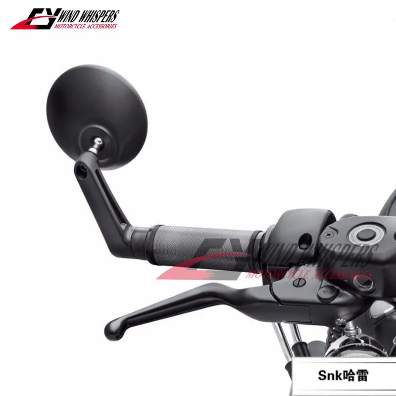 Круглые мотоциклетные зеркала заднего вида диаметром 17 мм для Harley SPORTSTER 883 1200 XL X48