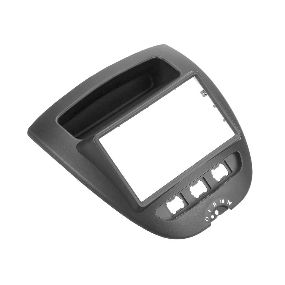 2Din Пыльник DVD стерео панель для Toyota* Aygo*/Citroen* C1/≥g* eot 107 2005- рамка панель приборной панели Установка отделка комплект