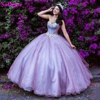 sodigne quinceanera dresses 2020 ball gown lace applique formal prom gowns sweet 16 dress vestido de 15 anos