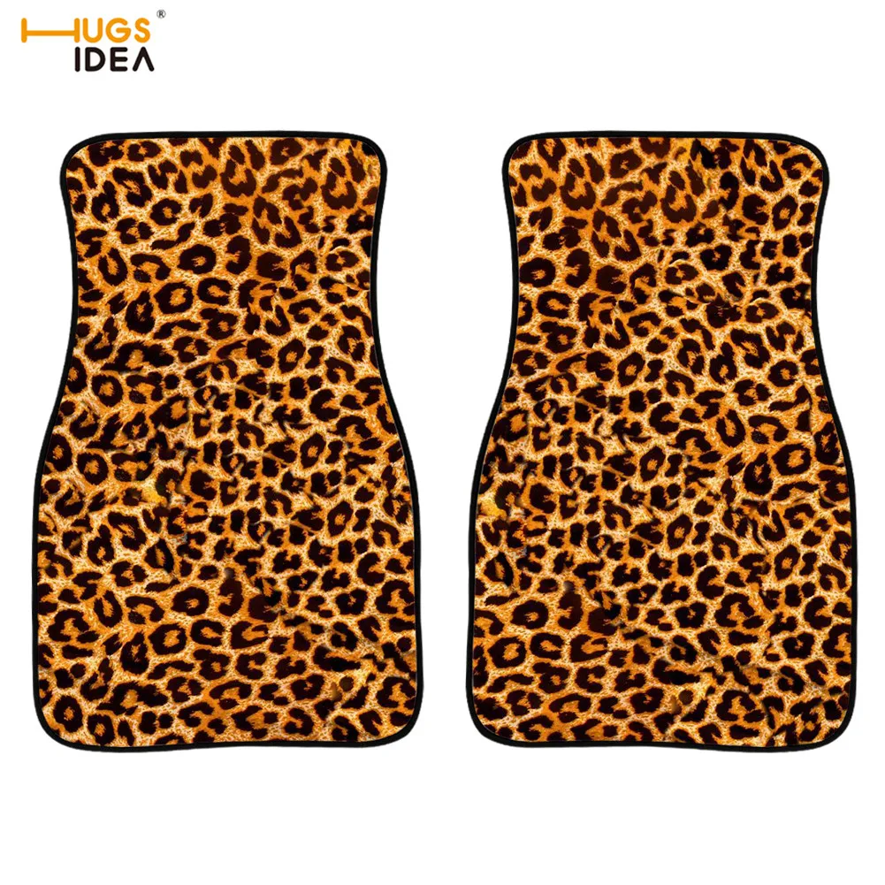 Комплект из 2 предметов с леопардовым принтом универсальные автомобильные