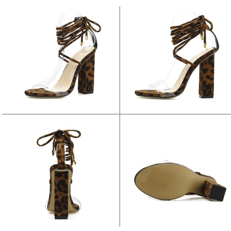 Туфли-лодочки женские на высоком каблуке-шпильке со змеиным принтом и