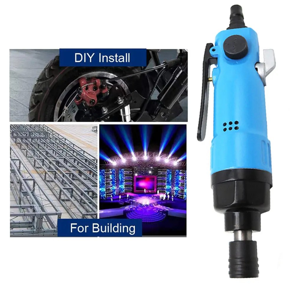 

Pneumatic Tool Air Screwdriver Cordless Ratchet Wrench Electric Screwdriver Pneumatic Industrial Professional Tool with Bit
