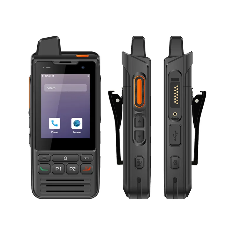 UNIWA F60 IP68 Водонепроницаемая батарея 5300 мАч 2 8 ''Android 9 0 две SIM карты PTT Вт