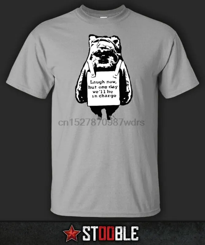 Смех сейчас Ewok Футболка-прямо из Stockist | Мужская одежда