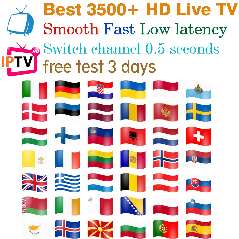 Мировое IPTV Европа Ближний Восток Южная Америка лучшие мировые Интернет ТВ HD