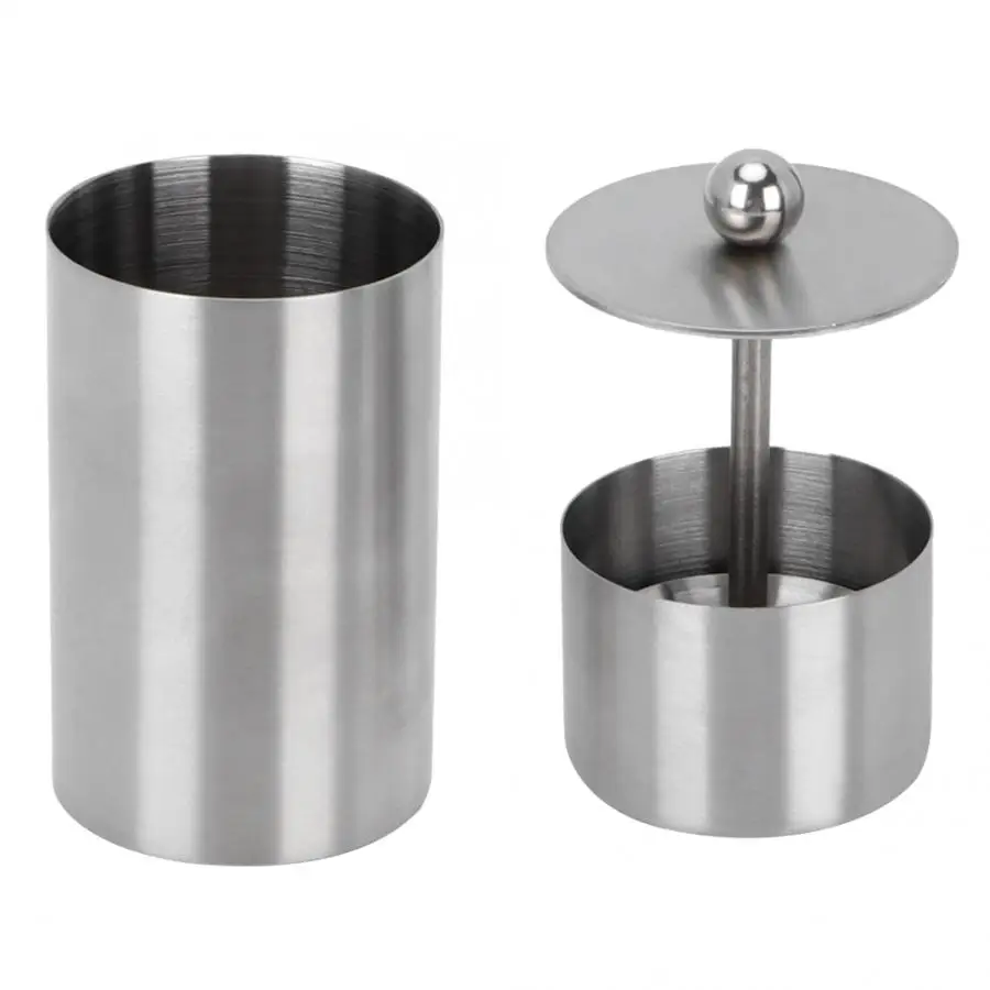Holder Toothpick Stainless Steel Innovative Retractable Storage Box Case With Rubber Base | Дом и сад