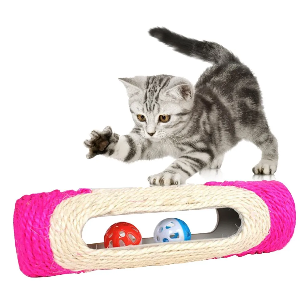 Игрушки для домашних животных Когтеточка кошек мяч ловушка интерактивные