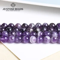 good selling natural dream amethyst light dark amethyst beads healing stones jewelry hand made ornament for jewelry making