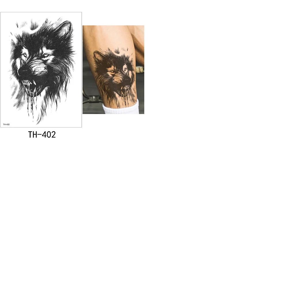 Glaryyears 15*21 см временная татуировка наклейка Горячая Поддельные татуировки животные и растения флеш-тату водонепроницаемый маленький боди-арт для мужчин и женщин