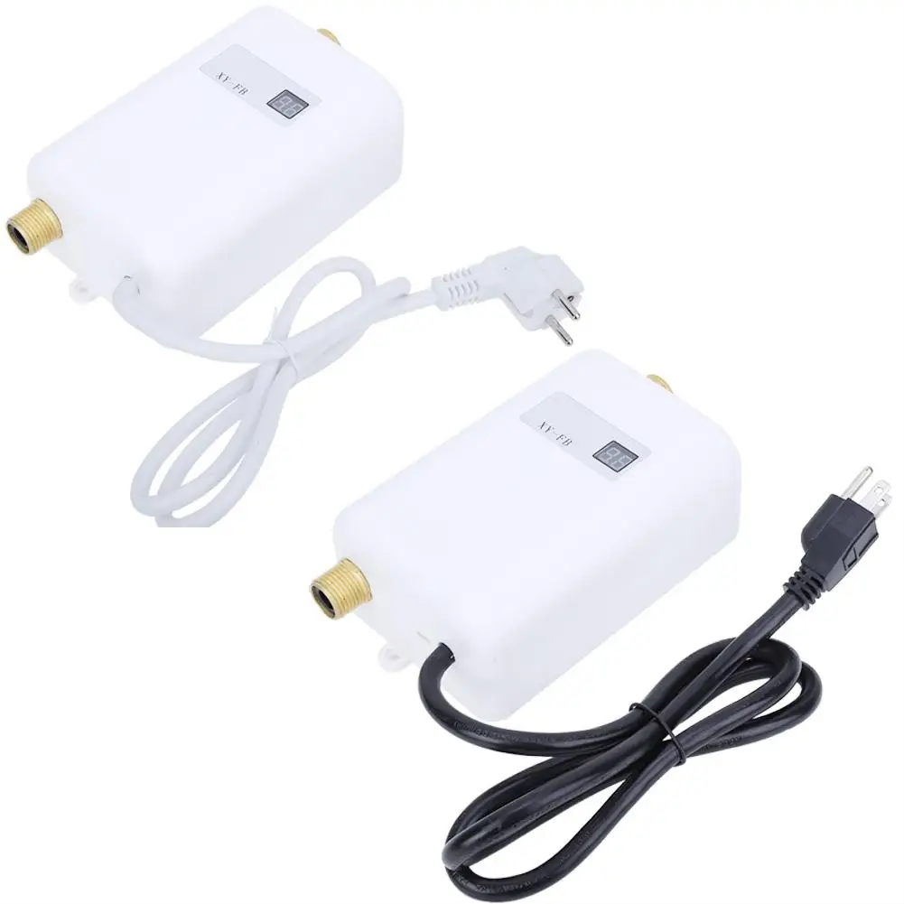 3000 Вт Электрический безрезервуарный мгновенный нагреватель горячей воды для