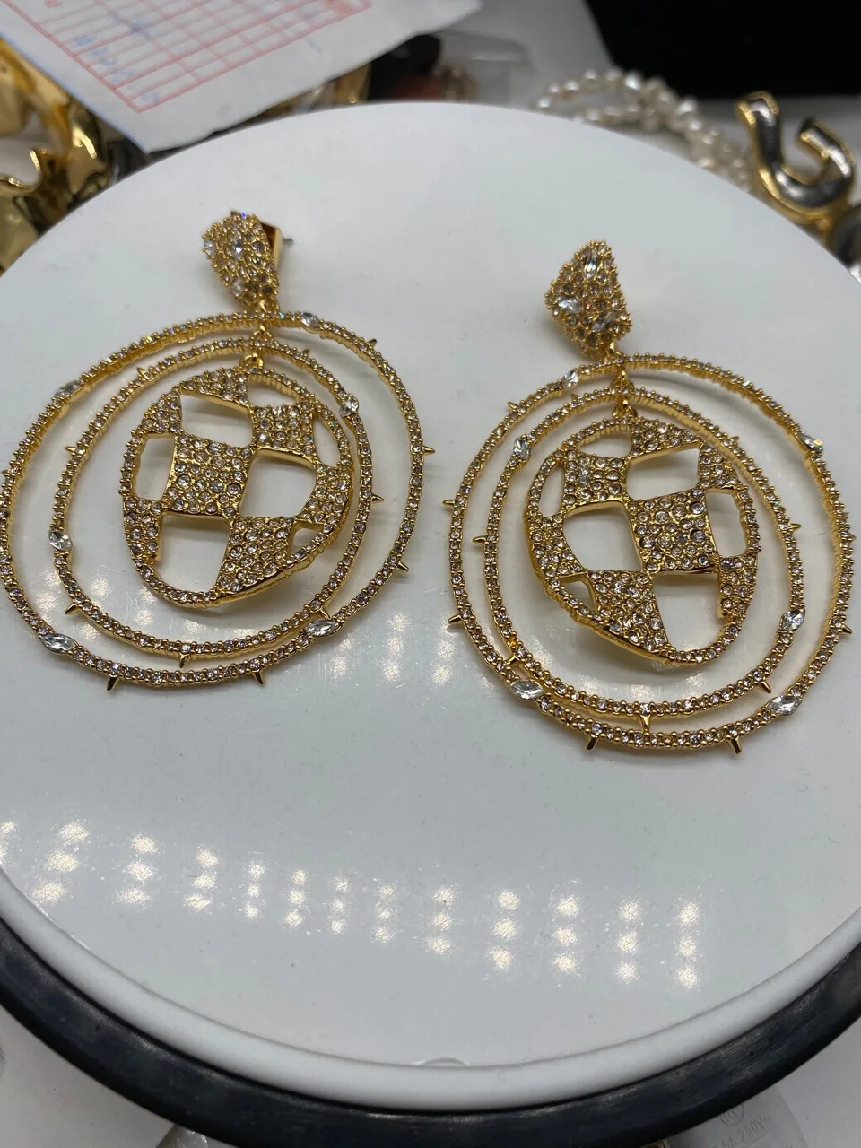 Европейский и американский модный тренд, серьги-гвоздики с 25 серебряными иглами и бриллиантами для женщин, ювелирные изделия