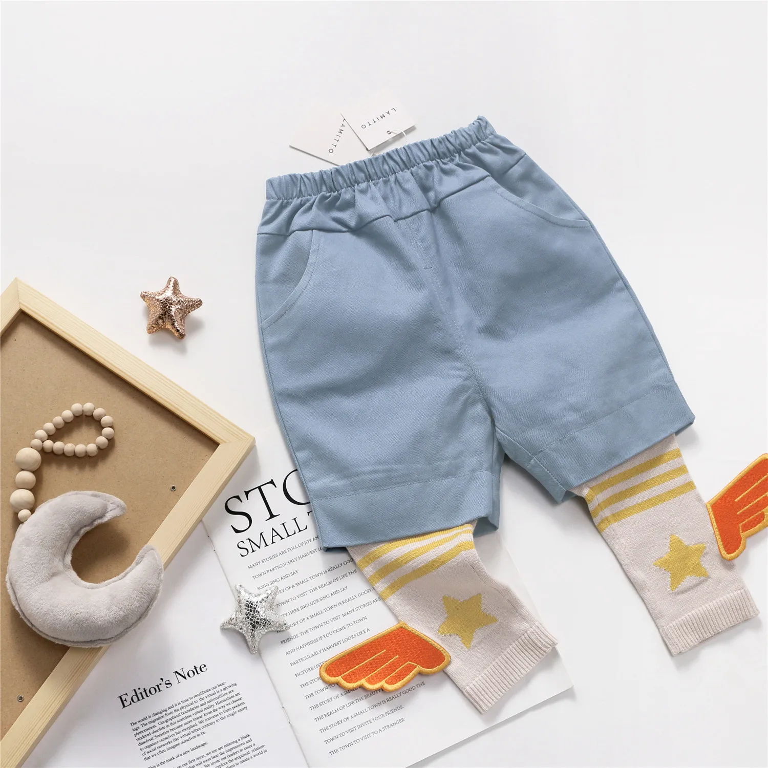 Tonytaobaby/осенне-зимняя одежда Новая детская Брюки для девочек Одежда маленьких