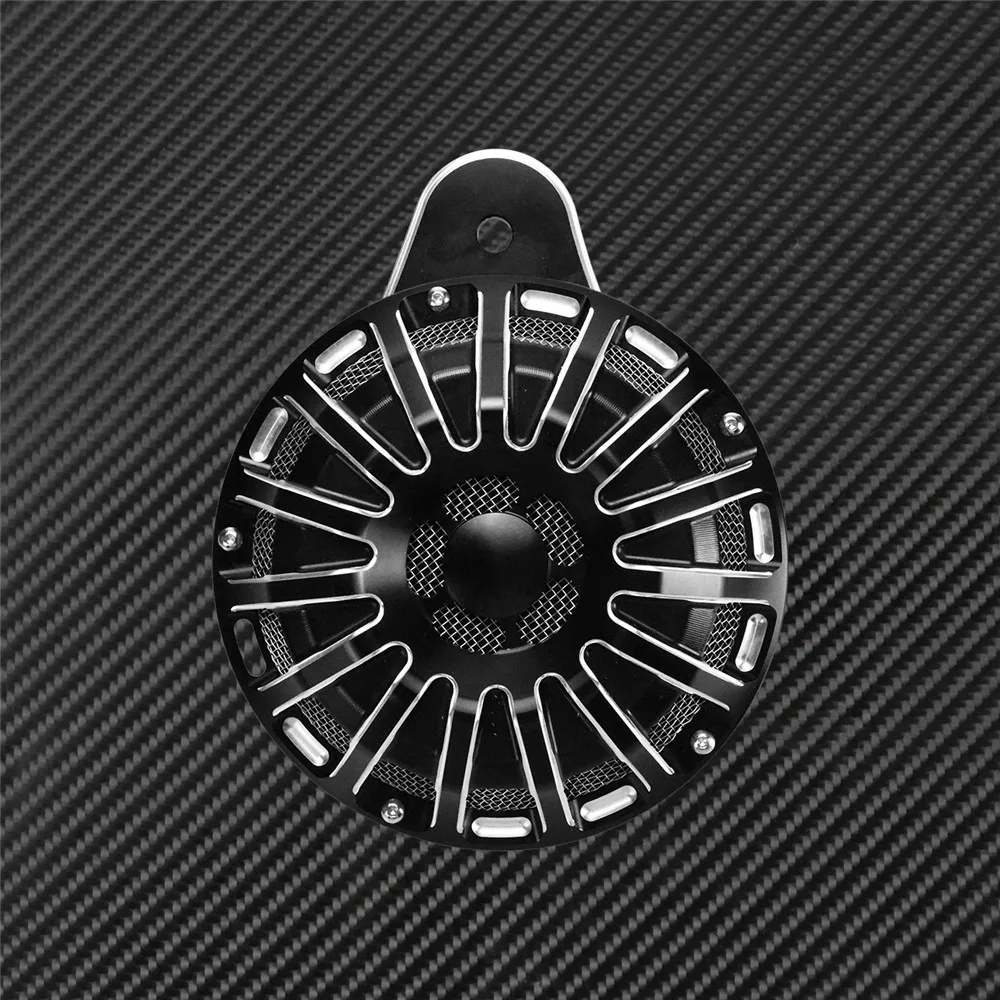 Крышка для динамика мотоцикла CNC алюминиевый чехол Harley Touring Electra Glide Road King FLHR Sportster