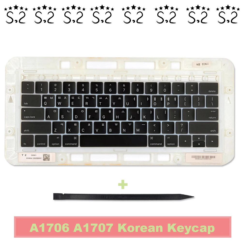 Клавиатура для ноутбука Macbook Pro Retina клавиши с клавишами в Корейском стиле A1706 A1707 13