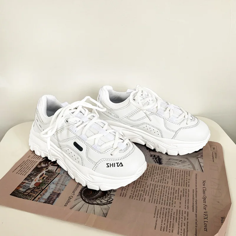 

2021 Spring New Outdoor Casual Fashion Breathable Comfortable Wear-resistant Chunkg Sneakwrswomen's Shoes