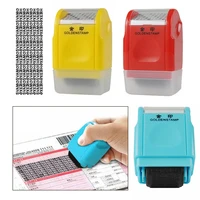 roller stamp gibberish stamp privacy guard roller for id files confidential data protection personal information privacy seal