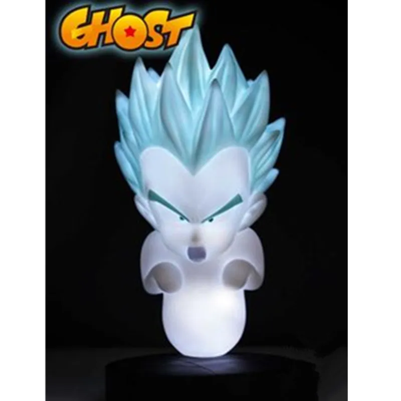Аниме Dragon Ball Z Супер сайян готенкс призрак акриловый мультфильм Маленькая настольная лампа фигурка Коллекция Модель игрушки X2685