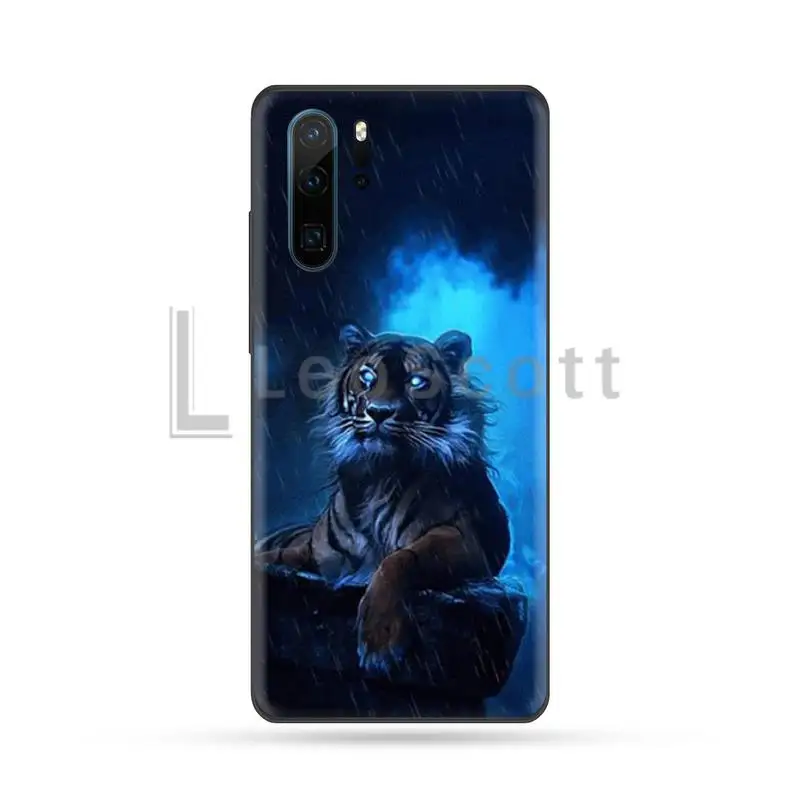 

Ferocious tiger fashion cool Phone Case For Huawei P9 P10 P20 P30 Pro Lite smart Mate 10 Lite 20 Y5 Y6 Y7 2018 2019