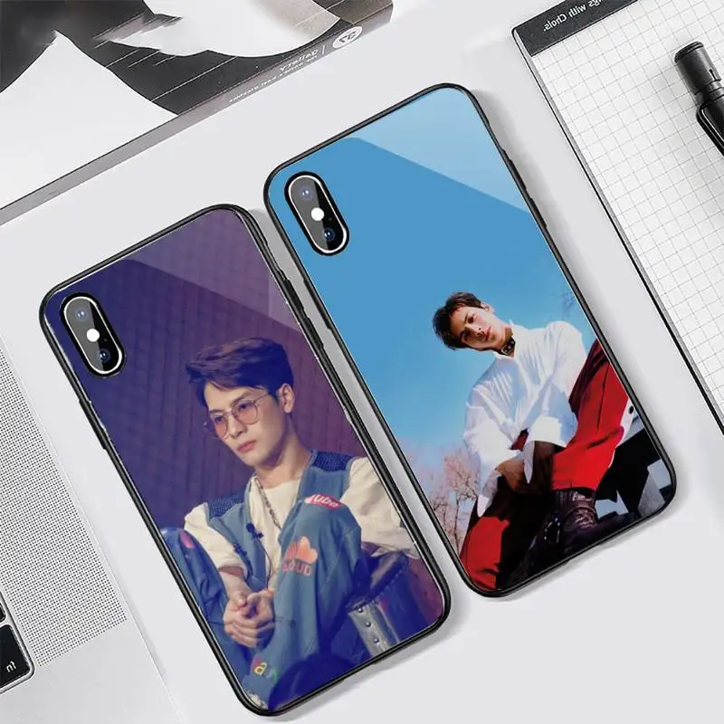 

Jackson Wang GOT7 kpop singer Phone Case Tempered glass For iphone 6 7 8 plus X XS XR 11 12 13 PRO MAX mini