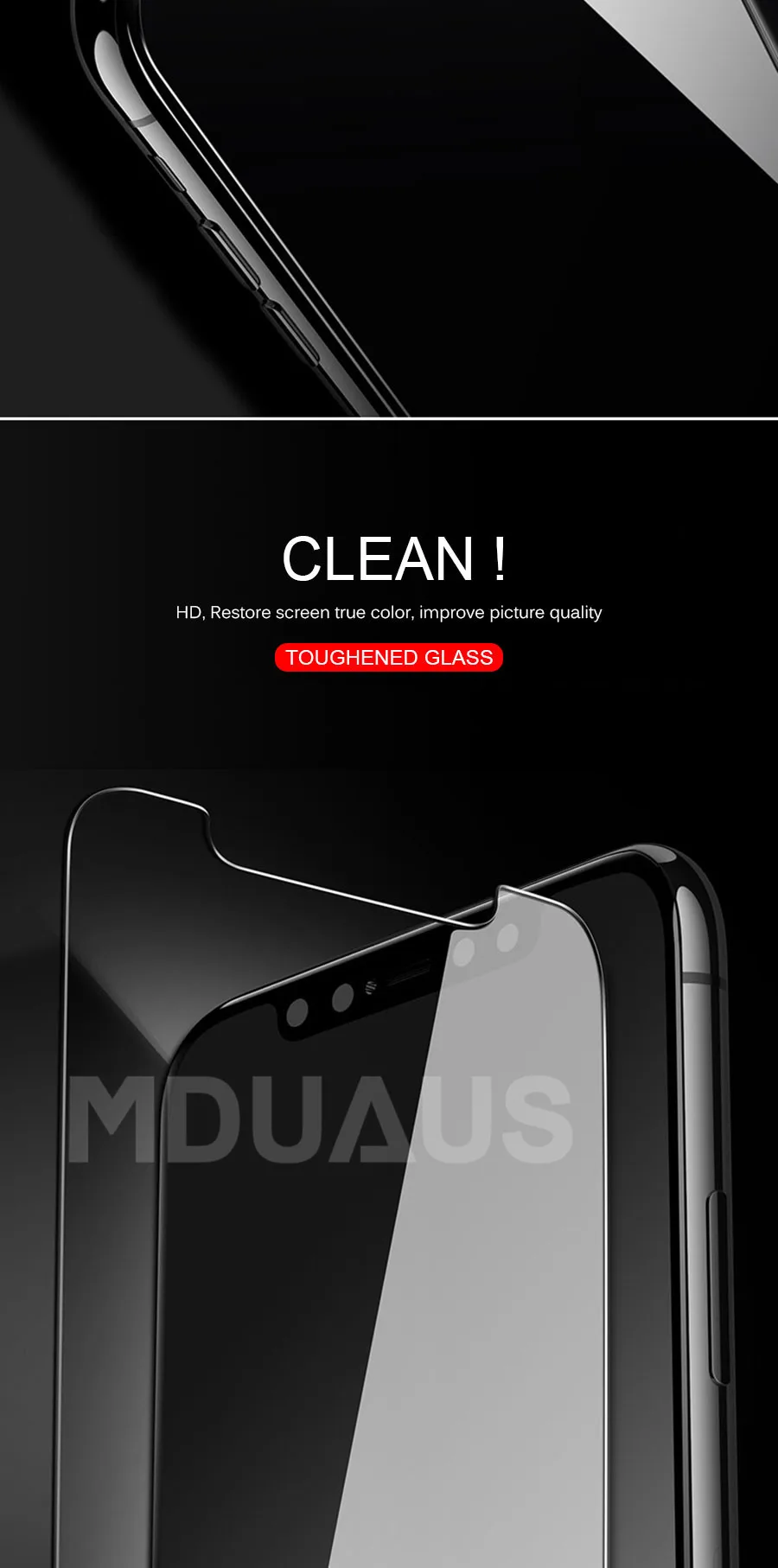 0,22 мм 9H закаленное стекло для iPhone 8 7 6 6S Plus 5 5S SE Защита экрана для iPhone X XR XS 11 Pro Max защитная пленка