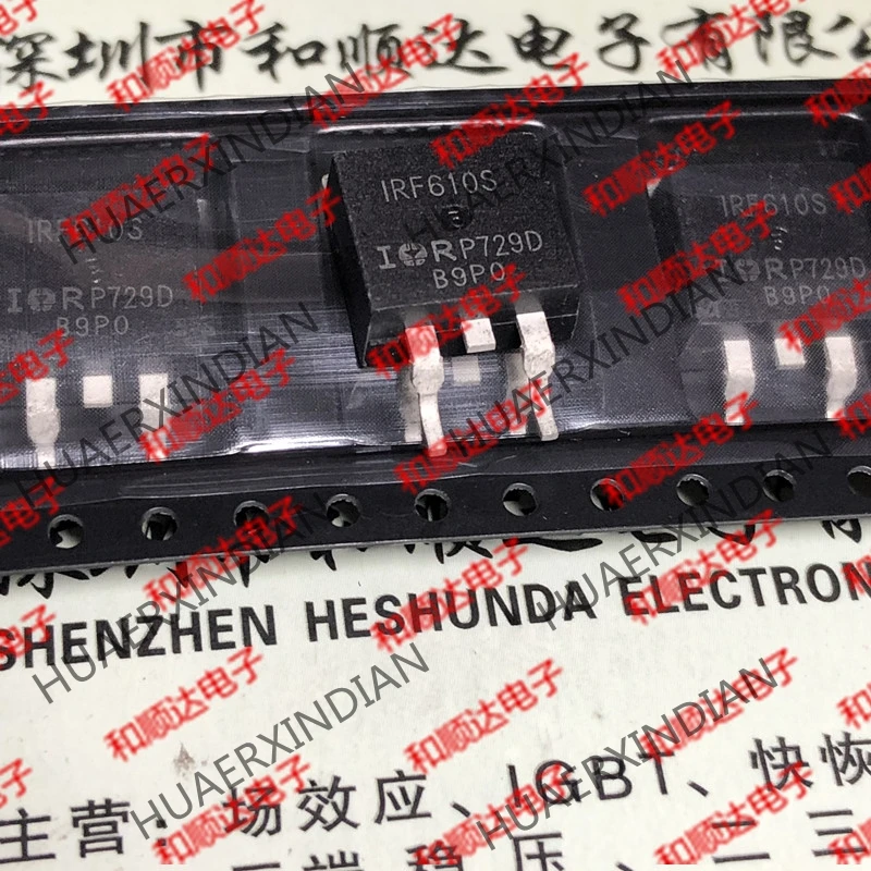 Новый оригинальный IRF610S TO 263 200V 3.3A в наличии|Интегральные схемы| |