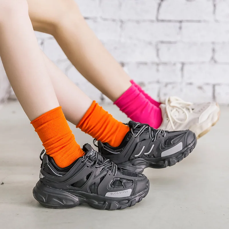 Женские носки высокое качество Женская мода 2020 Японский Корейский стиль Kawaii с