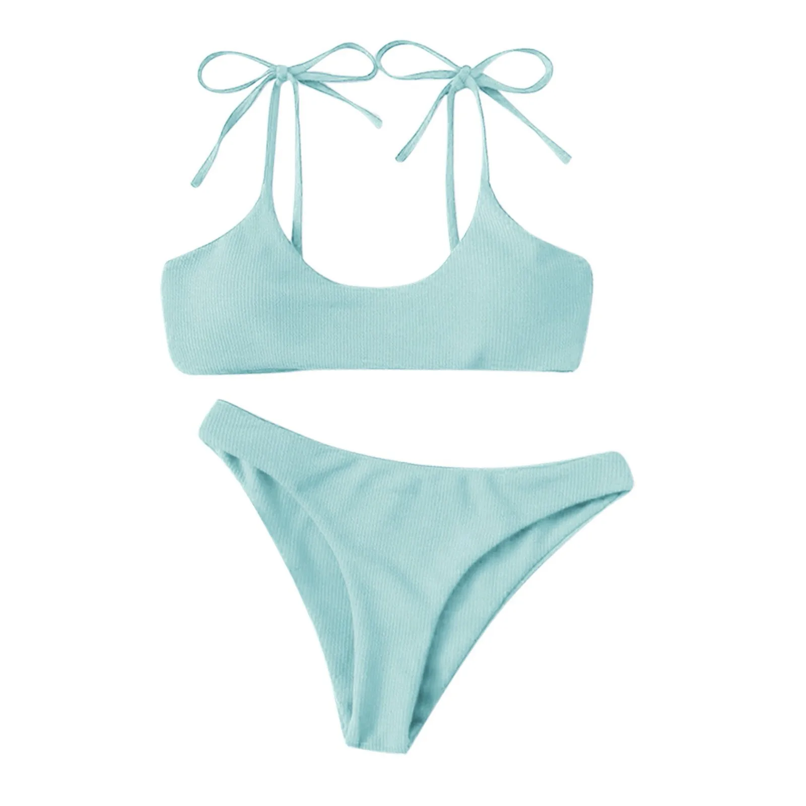 

Маленький Однотонный женский купальный костюм, сексуальное микро бикини, женский купальник пуш-ап, пляжная одежда с регулируемыми бретелям...