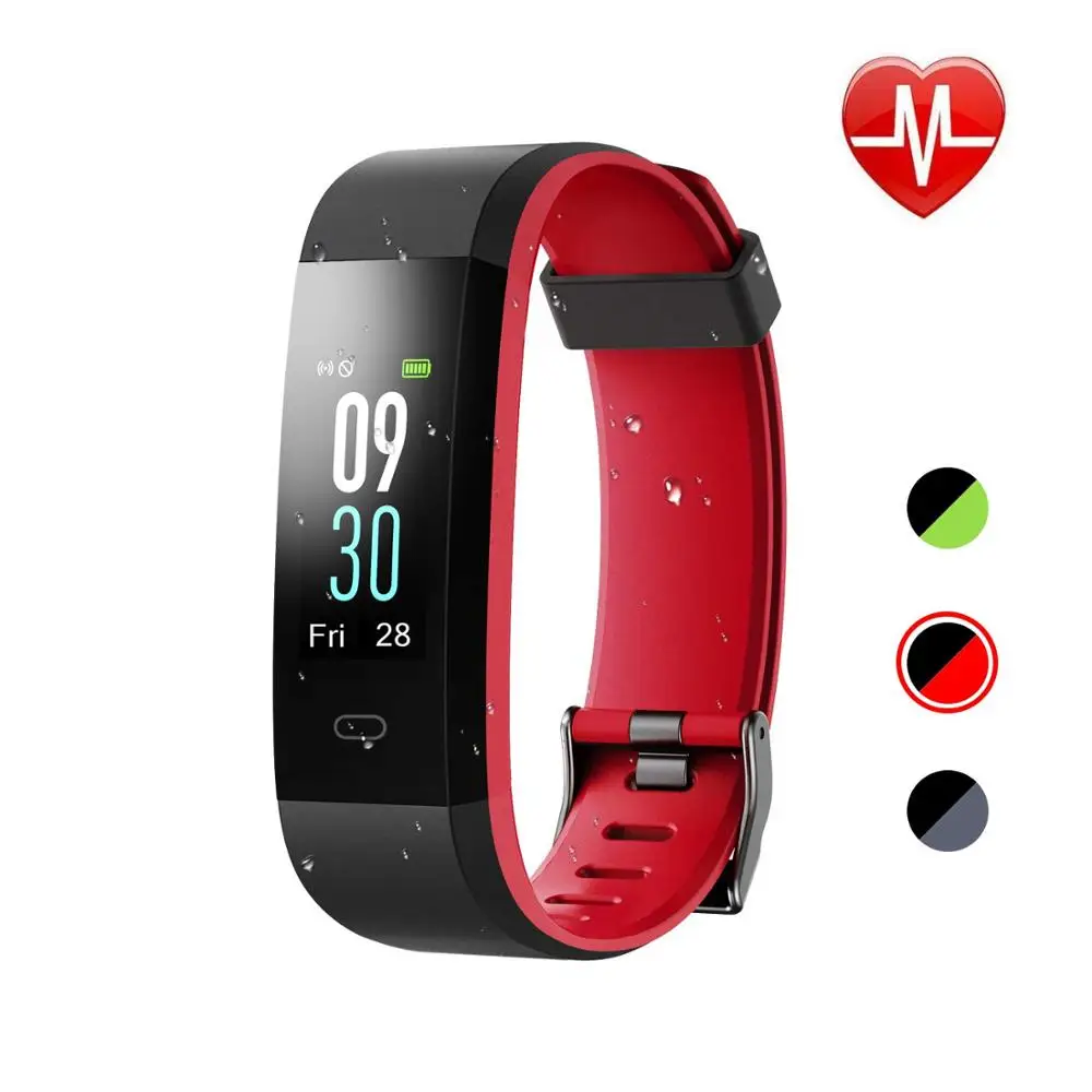 

Смарт-часы с фитнес-трекером, монитором сердечного ритма и шагомером