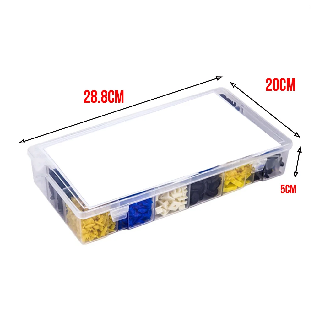 

800pcs Boxed Buckle Set Universal Car Body Push Pin Rivet Trim Panel Fastener Clip Mould Tool Kit Durable Car Retainer Clips