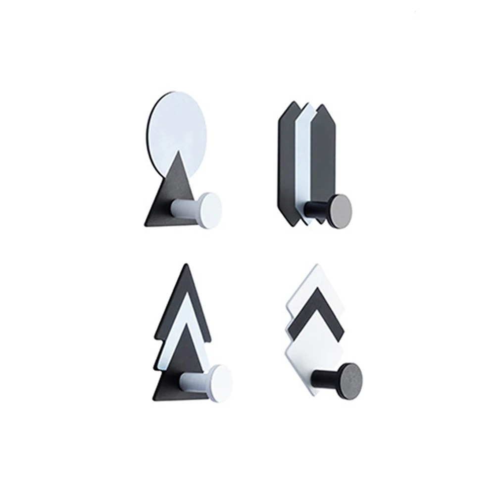 Крючок для одежды в скандинавском стиле вешалка геометрической формы кухни и