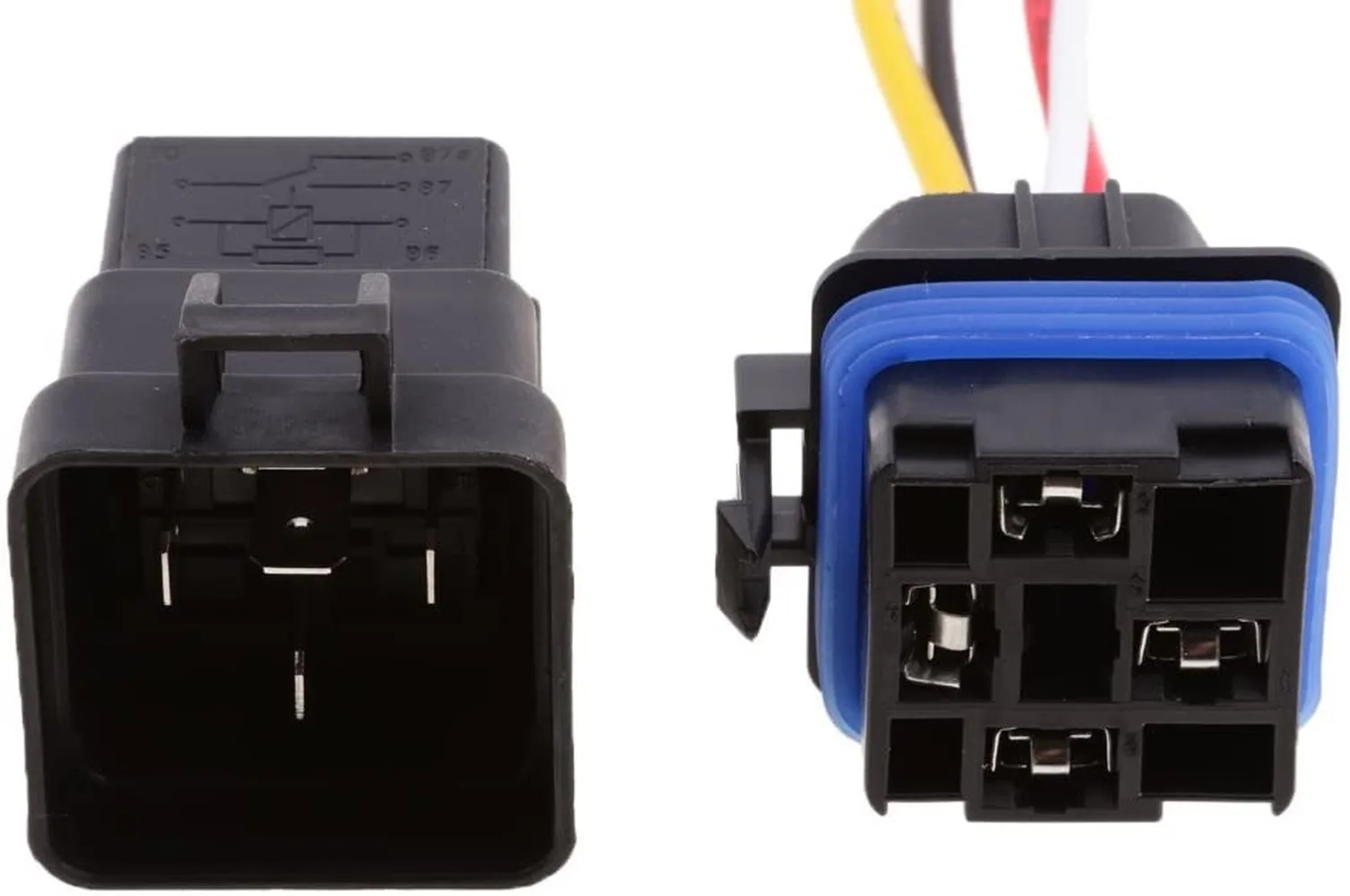 

40A 12V 4 Wires Relay Power Socket Accessory Auto Motorcycle Truck ATV