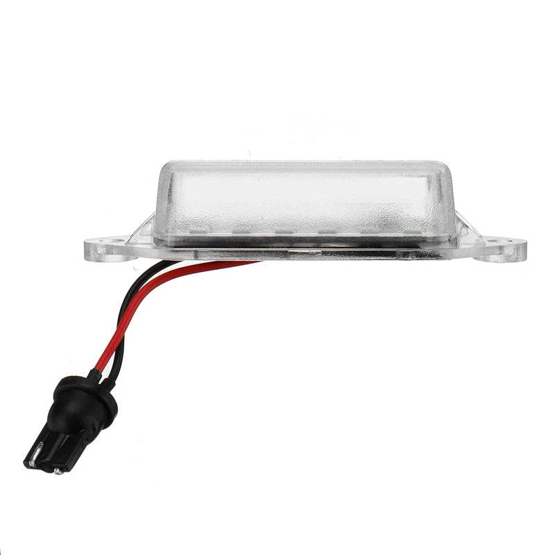 2 шт. без ошибок светодиодные лампы номерного знака 18Smd белый светодиодный